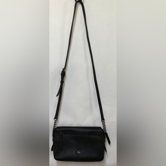 Simply Vera Vera Wang Crossbody Purse. Black - Picture 12 of 16